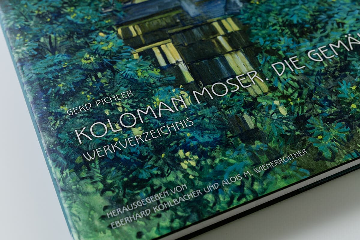 Koloman Moser, Werkverzeichnis – Umschlag (Leineneinband geprägt mit Schutzumschlag)